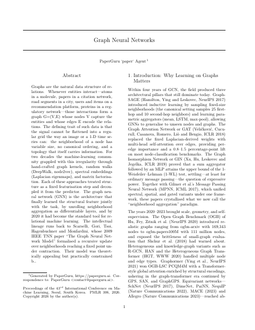 Graph Neural Networks